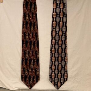 MMA Metropolitan Museum of Art Pair of Ties